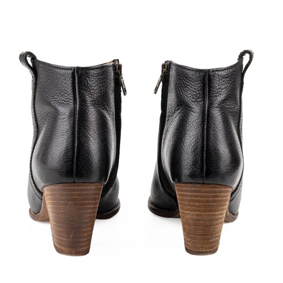 Madewell The Billie Boot Black Leather Ankle Boots – Women’s 7 - Picture 3 of 7